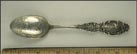 Entrance to the Subway, Bunker Hill 221 feet, Washington Elm Cambridge...... Souvenir Spoon THUMBNAIL