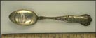 Faneuil Hall, Copley Square, 1775 Paul Revere, State Capitol...... Souvenir Spoon THUMBNAIL