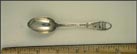 Cut Out Ship, Old Ironsides, Boston, Massachusetts Souvenir Spoon THUMBNAIL