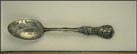 The Capitol, Washington Monument, White House, George Washington...... Souvenir Spoon THUMBNAIL