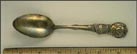 George Washington, White House, Washington Monument...... Souvenir Spoon THUMBNAIL