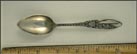 Cut Out of Washington Monument and The Capitol, The White House, Washington, District of Columbia Souvenir Spoon THUMBNAIL
