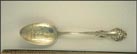 World's Fair Transportation Building 1904, St. Louis, Missouri Souvenir Spoon THUMBNAIL