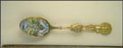 1215 Saint Louis 1270, Enameled Cascade '04, City Seal...... Souvenir Spoon THUMBNAIL