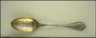 High School, St. Louis, Michigan Souvenir Spoon THUMBNAIL