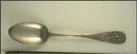 Eureka 49, Man Panning for Gold , California Souvenir Spoon THUMBNAIL