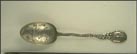 San Gabriel Mission, Ostrich, Los Angeles, California Souvenir Spoon THUMBNAIL