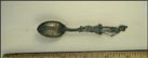 Sutter's Mill Cal. 1843, Cut Out Miner, Sutter, California Souvenir Spoon THUMBNAIL