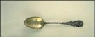 Columbus, 1492, Administration Building Souvenir Spoon THUMBNAIL