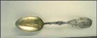 City Scene, Horse and Carriage, Quebec, Canada Souvenir Spoon THUMBNAIL