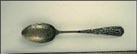 Cactus Entwined with Lettering, Bull Fight, Tijuana, Mexico Souvenir Spoon THUMBNAIL