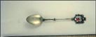 Enameled Crest, Dusserldorf, German East Africa Souvenir Spoon THUMBNAIL