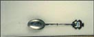 Enameled A.S. Roma Symbol, Rome, Italy Souvenir Spoon THUMBNAIL