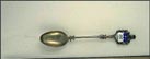 Enameled Crest, Penzance, Great Britain Souvenir Spoon THUMBNAIL