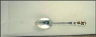 Enameled Maple Leaves, Lake Louise, Canada Souvenir Spoon THUMBNAIL