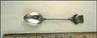 Springfields. Enameled Flower Souvenir Spoon THUMBNAIL