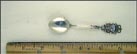 Enameled City Scene, Sterzing, Italy Souvenir Spoon THUMBNAIL