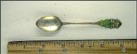 Enameled Crest and Leaves, Windsor, Ont, Canada Souvenir Spoon THUMBNAIL