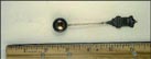 Manuel II, 100 Reis, Coat Of Arms , Portugal Souvenir Spoon THUMBNAIL