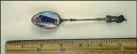 Enameled Parthenon, Cut Out Statue, Athens, Greece Souvenir Spoon THUMBNAIL