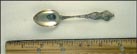 City Hall, Notre Dame Des Victoire, Champlain, St. Louis Cate, Basilica, Wolfe's Monument, Quebec, Canada Souvenir Spoon THUMBNAIL