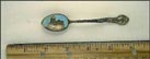 Enameled Courthouse , Santa Cruz, California Souvenir Spoon THUMBNAIL