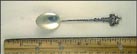 Lichenstein, Buildings, 800 Fine, Liechtenstein Souvenir Spoon THUMBNAIL