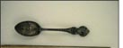 Williston Church, Bible, Seal, For Christ and the Church, Williston, Vermont Souvenir Spoon THUMBNAIL