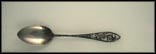 Yellowstone National Park Pine Cones and Leaves Souvenir Spoon THUMBNAIL