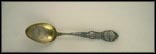 High School, Miner, Oroy Plata, Malta, Montana Souvenir Spoon THUMBNAIL