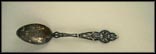Cut Out Flower Souvenir Spoon THUMBNAIL