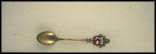 Enameled Crest, Garmisch-Partenkirchen, Germany Souvenir Spoon THUMBNAIL