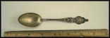 Good Luck, Horseshoe, 4-Leaf Clover, Swastika  Souvenir Spoon THUMBNAIL