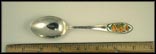 Bellingrath Gardens, Enameled Flowers, Alabama Souvenir Spoon THUMBNAIL