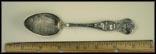 The Auditorium, Field Columbian Museum, State Seal, Furig Library, City Hall,... Souvenir Spoon THUMBNAIL