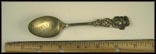 Good Luck, 4 Leaf Clovers, Horseshoe, Coffeyville, Kansas Souvenir Spoon THUMBNAIL