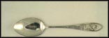 Glacier National Park, Cut Out Sons To The Sun Mountain Souvenir Spoon THUMBNAIL