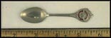 Enameled Circle, Souvenir, Long Horn, Texas Souvenir Spoon THUMBNAIL
