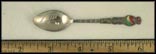 Enameled Maple Leaf, Niagara Falls, Canada Souvenir Spoon THUMBNAIL
