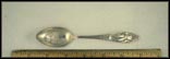 Christ Church, Cut Out George Washington, Alexandria, Virginia Souvenir Spoon THUMBNAIL