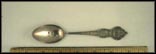 Big Tree, Post Office, Court House, C.P.R. Hotel, Docks, Vancouver, B.C., Canada Souvenir Spoon THUMBNAIL