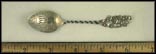 Plant, Cut Out Lily of the Valley Handle, Ocean Grove, New Jersey Souvenir Spoon THUMBNAIL