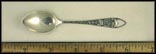 Cut Out Old Blockhouse, Mackinac Island, Michigan Souvenir Spoon THUMBNAIL