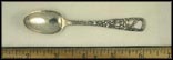 Cut Out Flower Handle, Minneapolis, Minnesota Souvenir Spoon THUMBNAIL