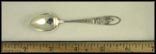 Cut Out Longfellow Monument and Birthplace, Portland, Maine Souvenir Spoon THUMBNAIL