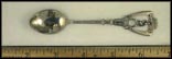 Cut Out Athlete, Rhodos, Greece Souvenir Spoon THUMBNAIL