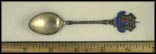 Enameled Coat of Arms, Chester, England Souvenir Spoon THUMBNAIL
