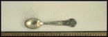 Wild Prairie Rose, North Dakota Souvenir Spoon THUMBNAIL