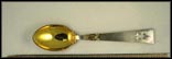 Jul 1940, Cut Out Star of Bethlehem, Gold-washed Shepherds and Lamb Souvenir Spoon THUMBNAIL