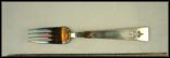 Jul 1940, Cut Out Star of Bethlehem, Gold-washed Shepherds and Lamb Fork Souvenir Spoon THUMBNAIL